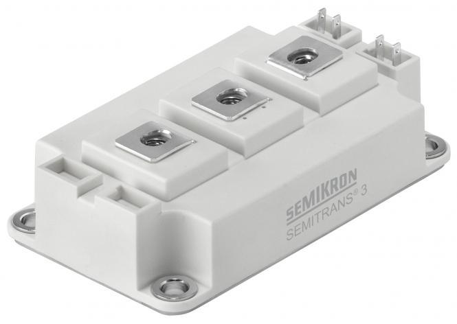 Produktfoto 1 von Semikron IGBT-Modul / 422 A 20V max. Dual, 1200 V N-Kanal