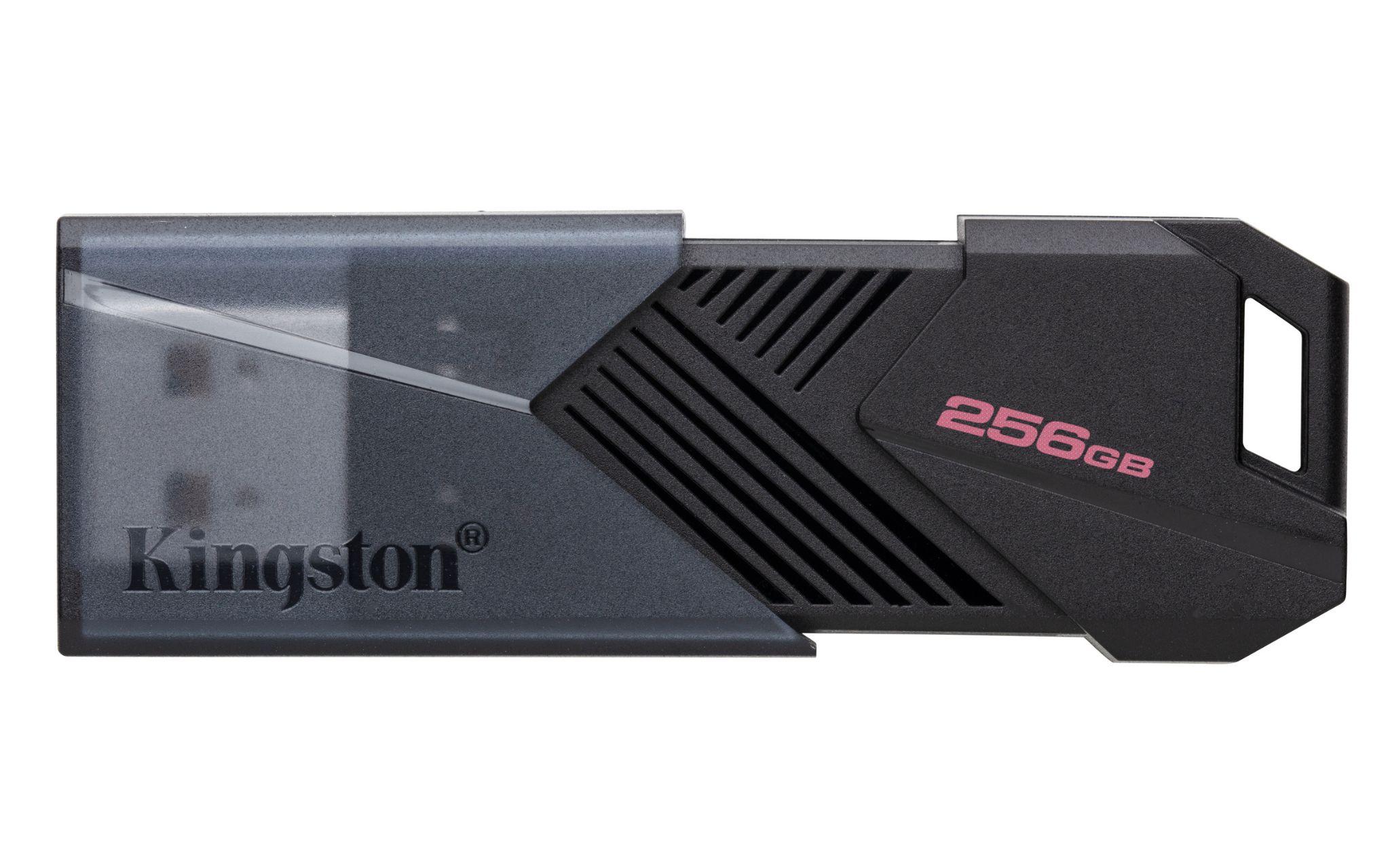 Kingston 3D TLC, USB-Flash-Laufwerk, 256 GB, USB 3.2, Keine Verschlüsselung, Datenreisender Exodia Onyx