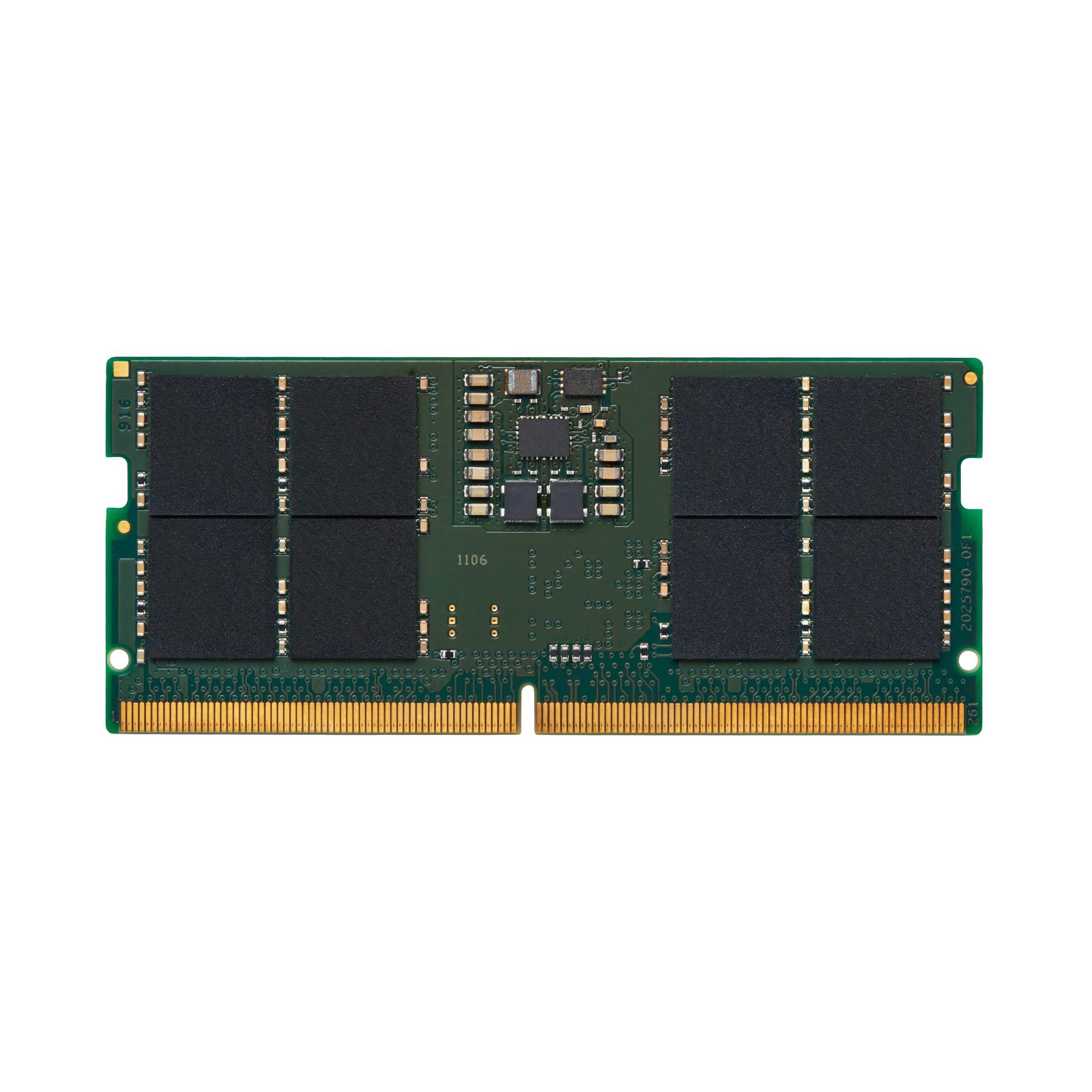 Produktfoto 1 von Kingston Arbeitsspeicher für Laptop, 16 GB, 4800MHz DDR5, Nein SODIMM