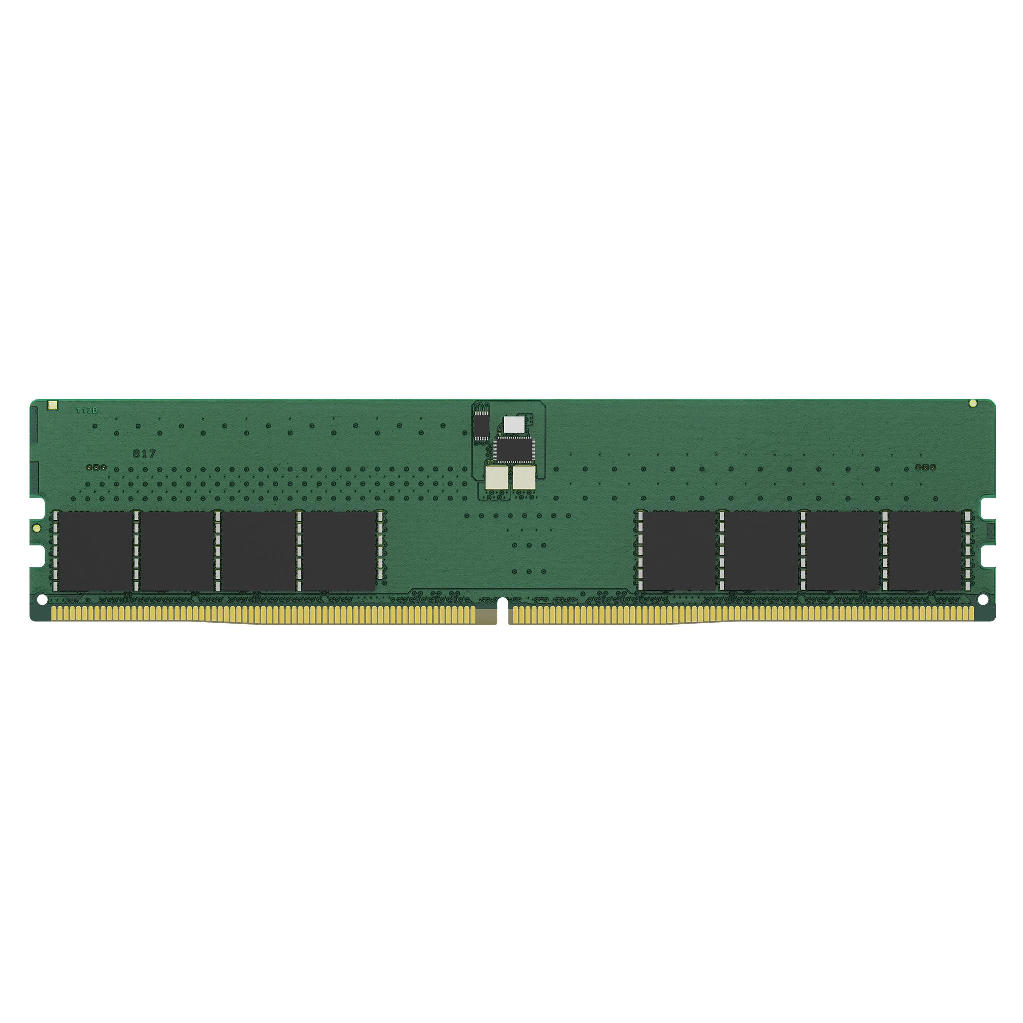 Produktfoto 1 von Kingston Arbeitsspeicher für Desktop, 32 GB, 4800MHz DDR5, Nein DIMM