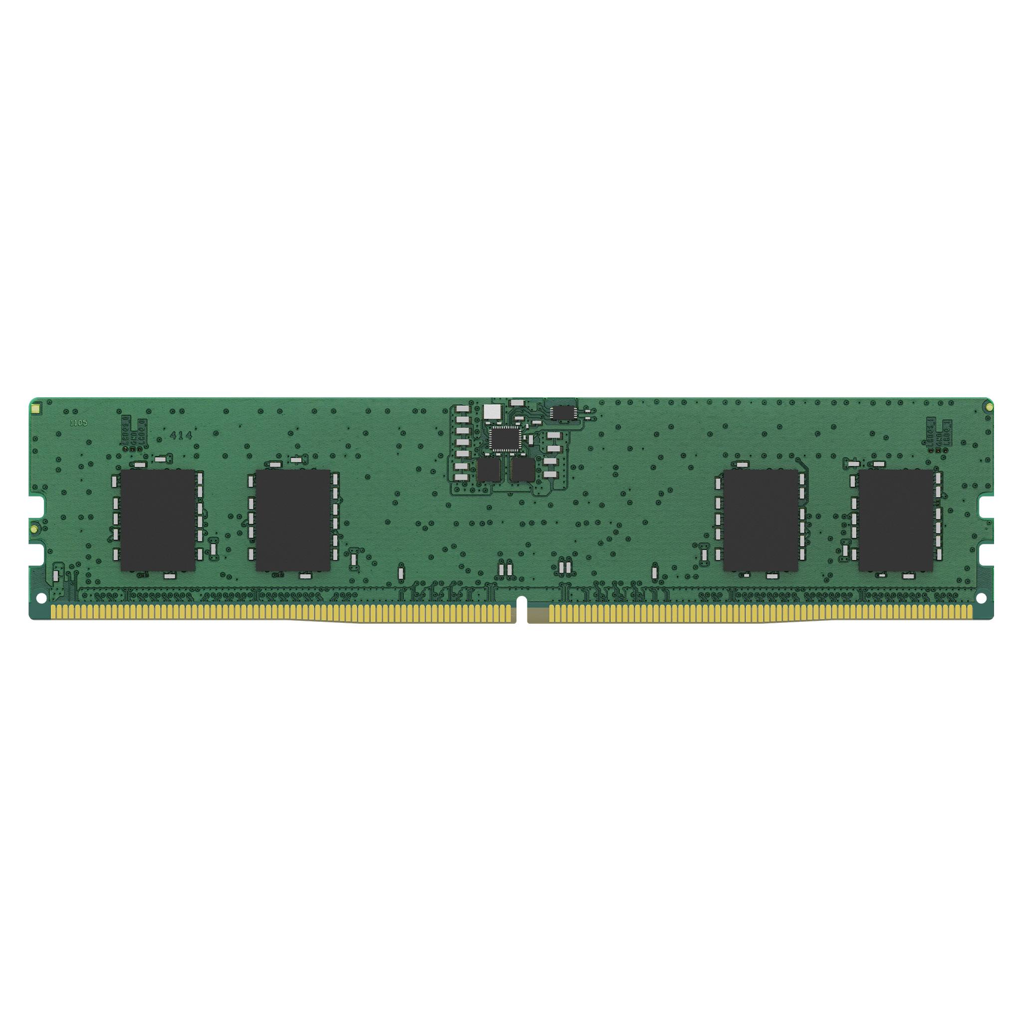 Produktfoto 1 von Kingston Arbeitsspeicher für Desktop, 8 GB, 4800MHz DDR5, Nein DIMM