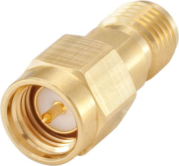 Produktfoto 1 von Adapter, SMA - SMA, 50Ω, Stecker - Jack, Gerade, 18GHz