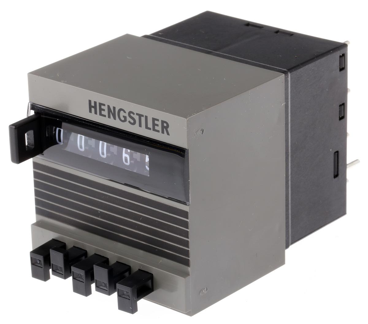 Produktfoto 1 von Hengstler 446 Abwärts Zähler 5-stellig, Impulse, max. 25Hz, 24 Vdc