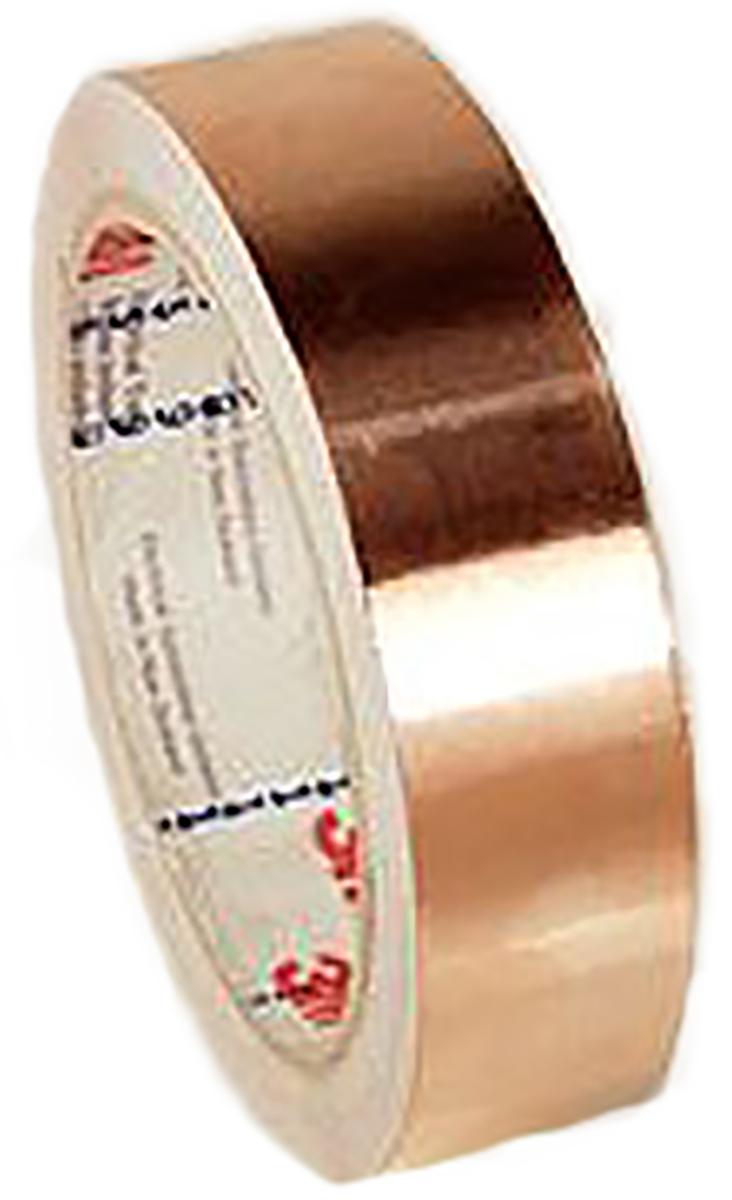 Produktfoto 1 von 3M 1181 Metallband Kupferband leitend, Stärke 0.04mm, 38mm x 16m, -40°C bis +130°C, Haftung 3,8 N/cm