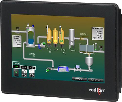 Produktfoto 1 von Red Lion CR3000 HMI-Anzeige und Tastenfeld, 7 Zoll TFT TFT