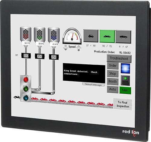 Red Lion CR3000 HMI-Anzeige und Tastenfeld, 15 Zoll TFT TFT