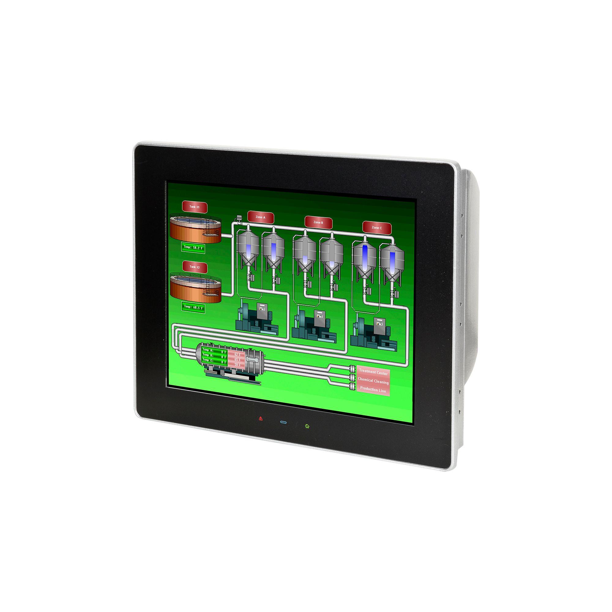 Produktfoto 1 von Red Lion Graphit HMI-Touchscreen, 10 Zoll HMI TFT