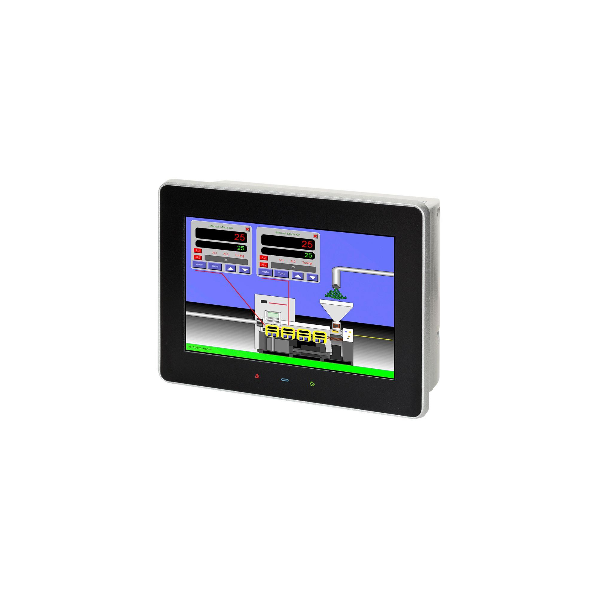 Produktfoto 1 von Red Lion Graphit HMI-Touchscreen, 7 Zoll HMI TFT