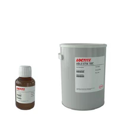 Loctite Ablestik 56C Epoxidharz 2K Epoxidkleber Silber 135 ml, für Keramik, Glas, Metall, Kunststoff