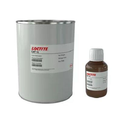 Loctite CAT 15 CLR Aminhärter 2K Epoxidkleber Schwarz, für Keramik, Glas, Metall, Kunststoff