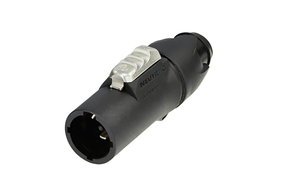 Produktfoto 1 von Neutrik Netzstecker Kabel, 2+PE, 250 V / 16A Schwarz