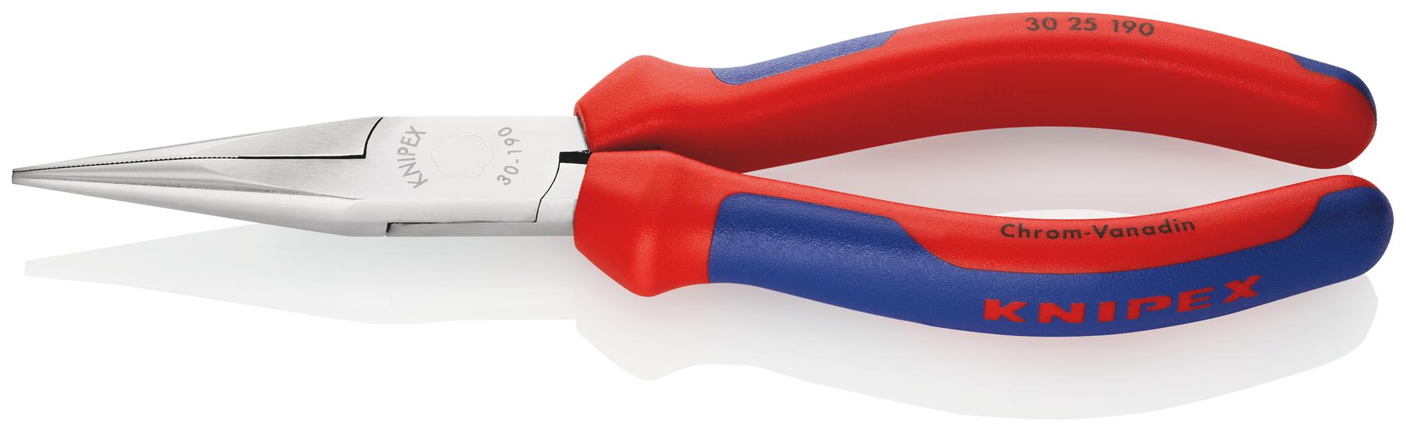 Produktfoto 1 von Knipex Spitzzange / Backen 50mm, gebogen 195 mm