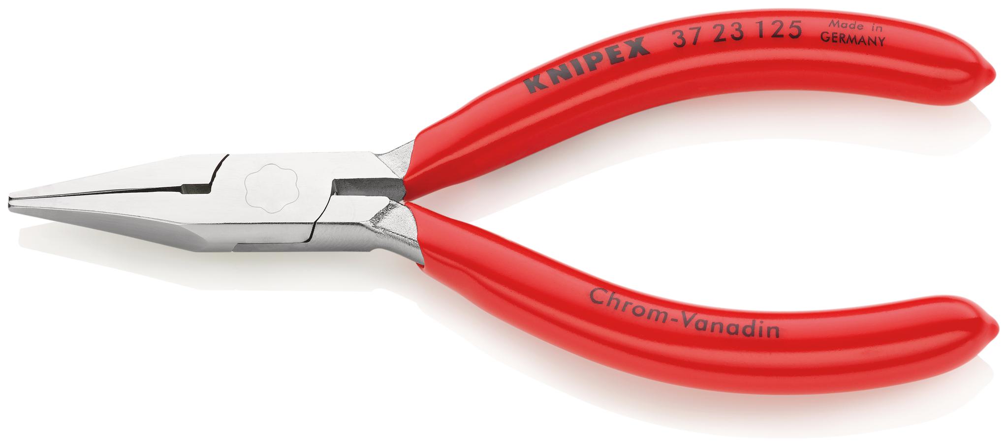 Produktfoto 1 von Knipex 37 23 125 Zange / Backen 27mm , gebogen 125 mm