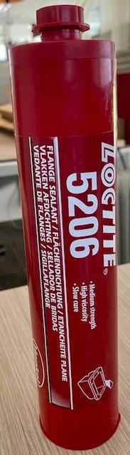 Produktfoto 1 von Loctite 5206 Acrylklebstoff Rot, für Metall