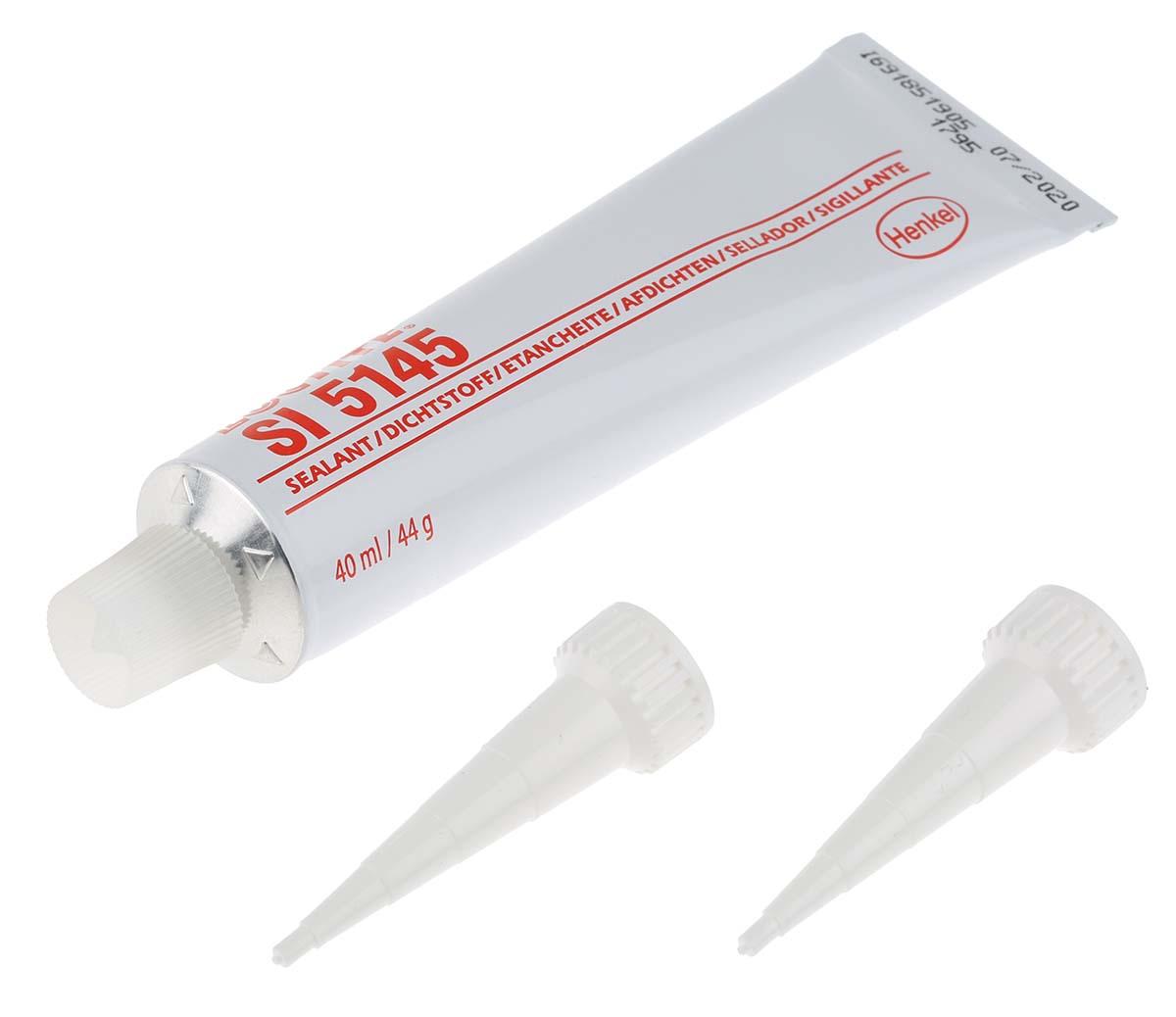 Produktfoto 1 von Loctite 5145 Tempflex Silikonkleber Paste transparent, Tube 40 ml, für Metall