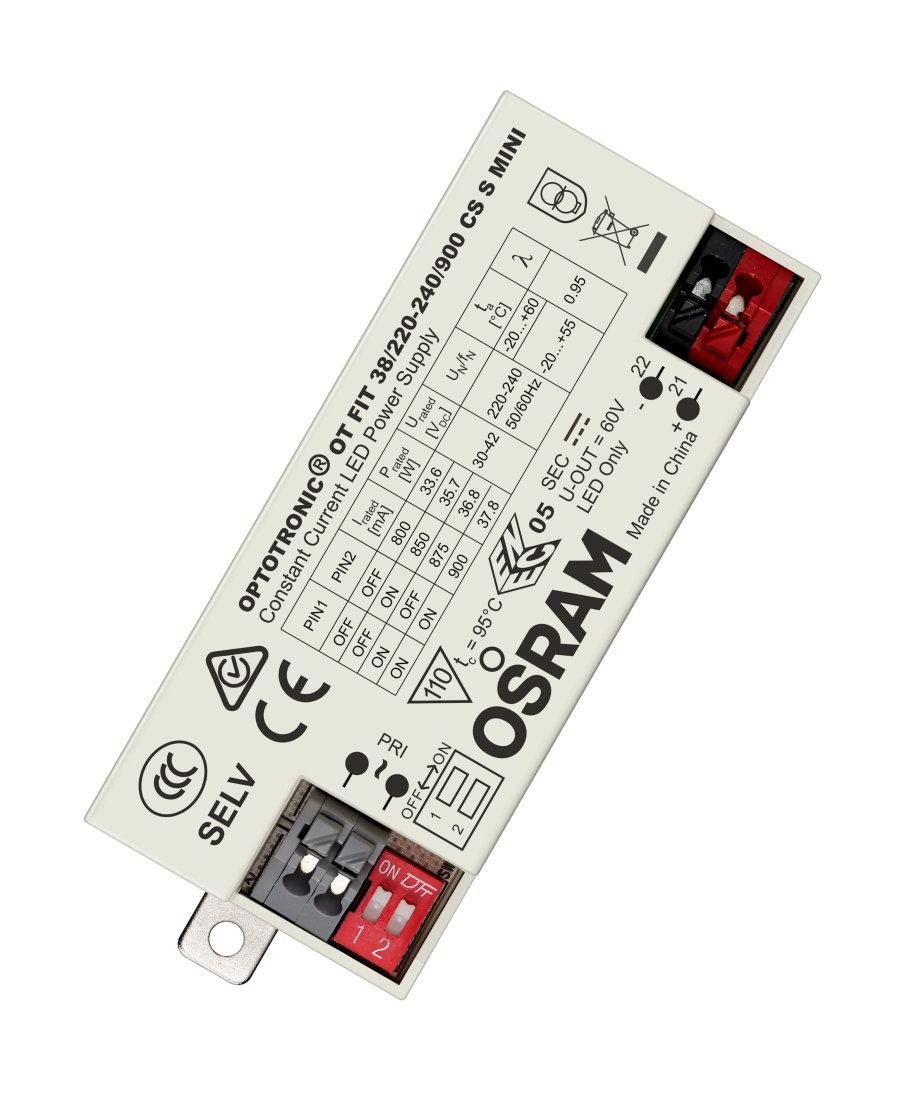 Produktfoto 1 von Osram LED-Treiber 220 → 240 V LED-Treiber, Ausgang 42V / 900mA Konstantstrom