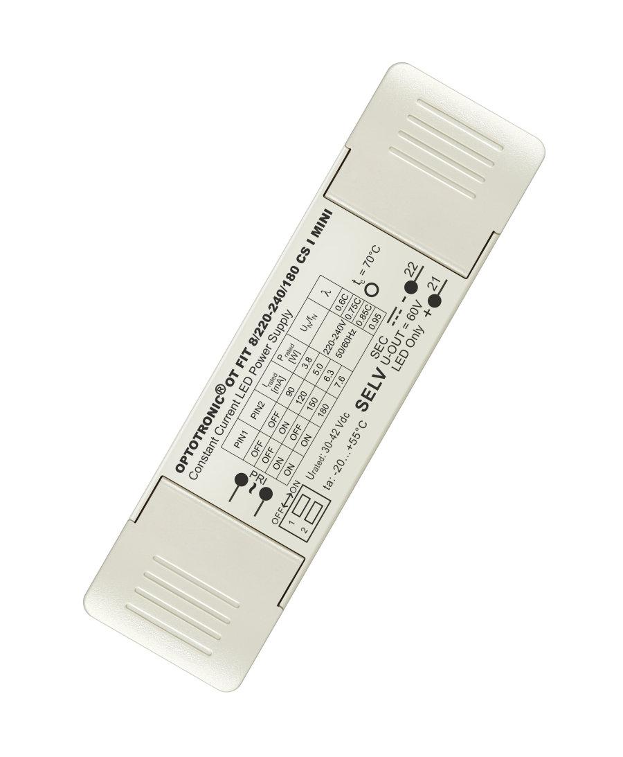 Produktfoto 1 von Osram LED-Treiber 220 → 240 V LED-Treiber, Ausgang 42V / 180mA Konstantstrom