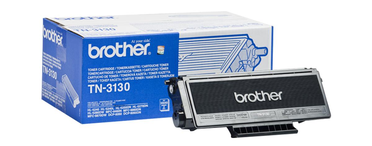 Produktfoto 1 von Brother TN3130 Toner Schwarz für Brother Drucker, 3500 Seitenertrag (ca.)