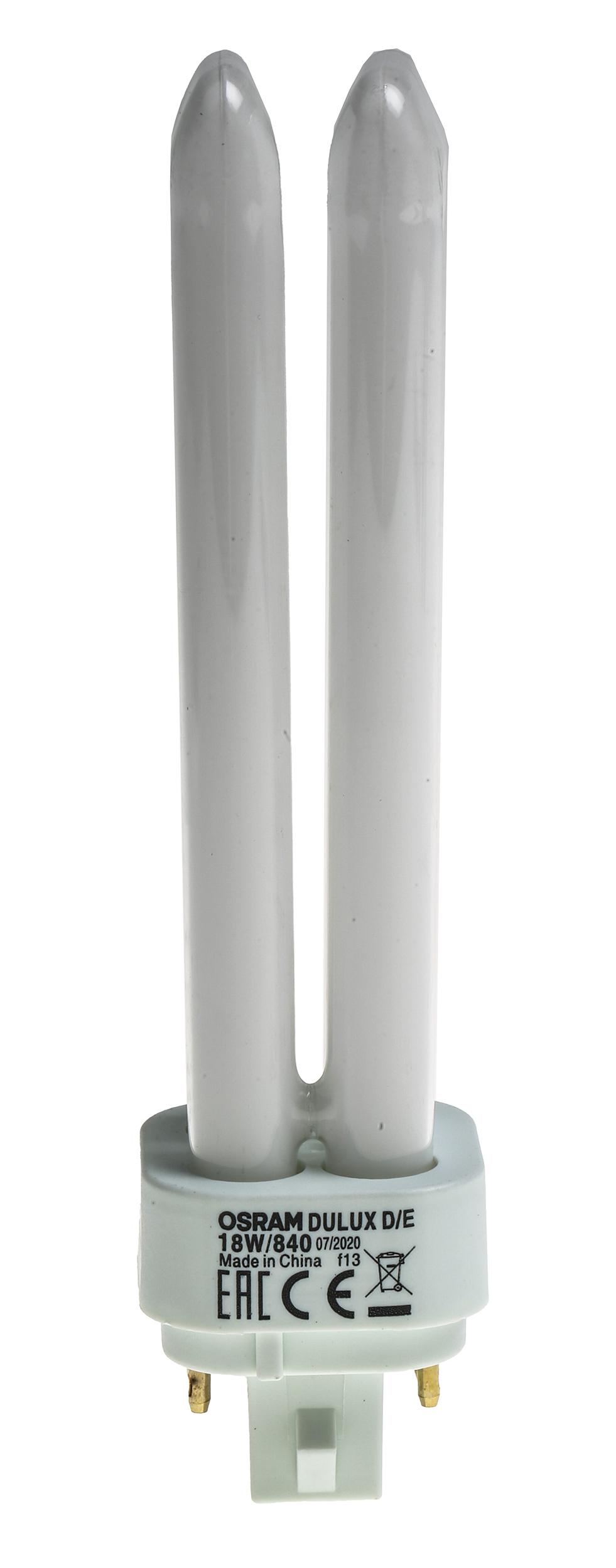 Produktfoto 1 von Osram DULUX 4-Rohr Energiesparlampe, 18 W L. 146 mm, Sockel G24q-2 4000K Ø 27mm