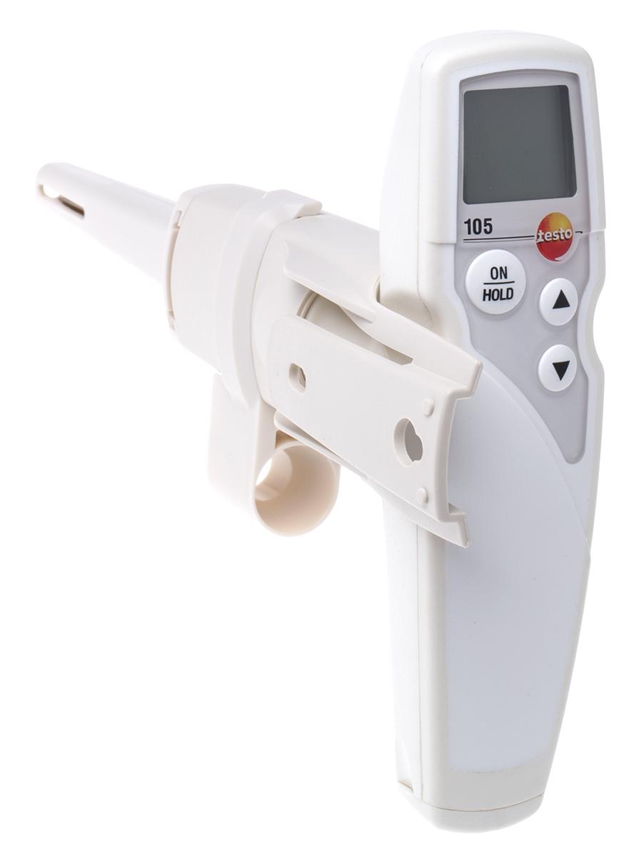 Produktfoto 1 von Testo Digital Thermometer, 105, Handheld bis +275°C ±1 % max, Messelement Typ NTC