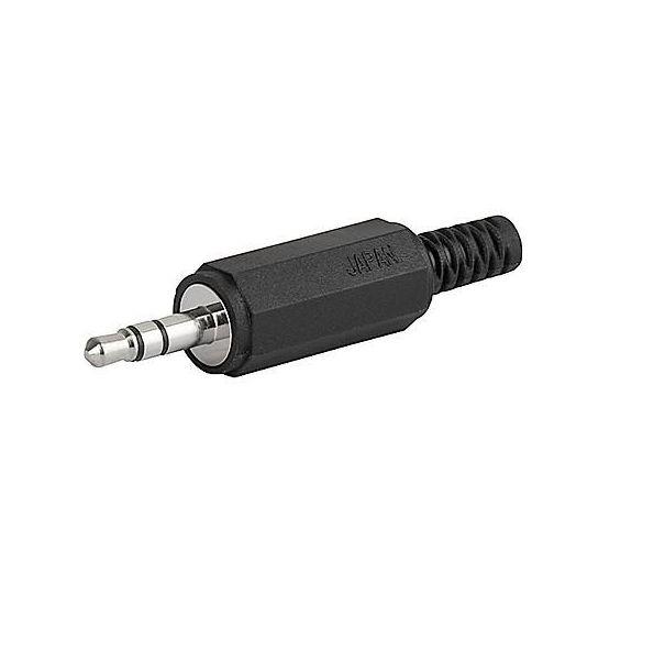 Schurter Klinken-Stecker 3,5 mm Gerade Audiostecker, Kabelmontage