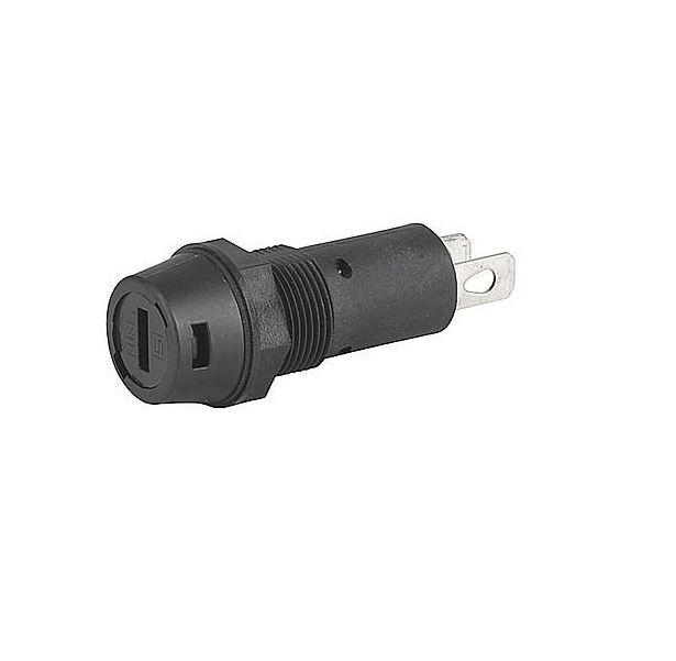 Produktfoto 1 von Schurter Sicherungshalter Schwingungsdämpfend FPG1 für 5 x 20mm Sicherungen 10A 250V ac 1-polig