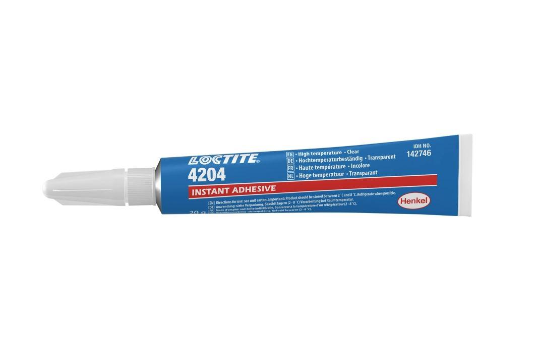 Produktfoto 1 von Loctite 4204 Sekundenkleber Cyanacrylat Flüssig transparent, Tube 20 g