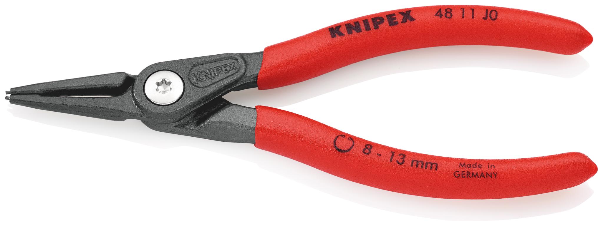 Knipex Sicherungsringzange, gebogen 140 mm 8 → 13 mm