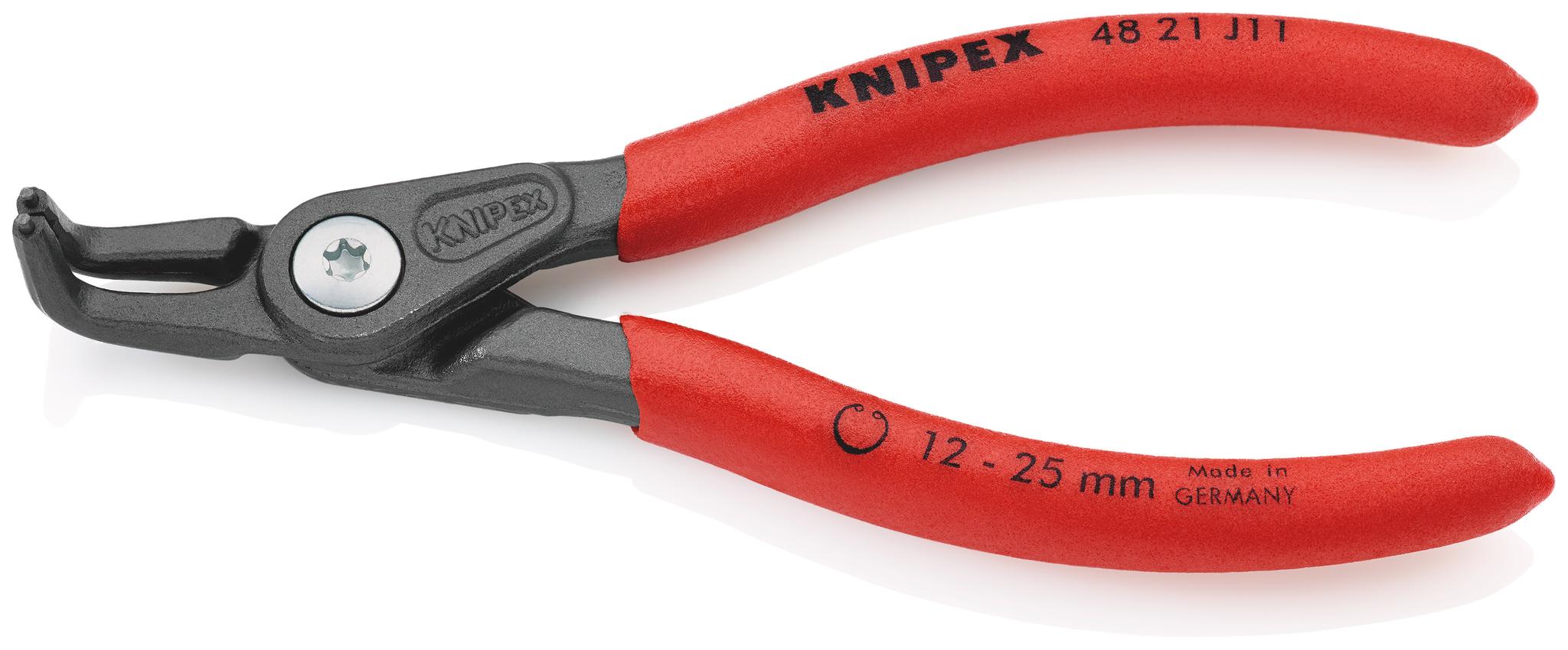 Knipex Sicherungsringzange, gebogen 130 mm 12 → 25 mm