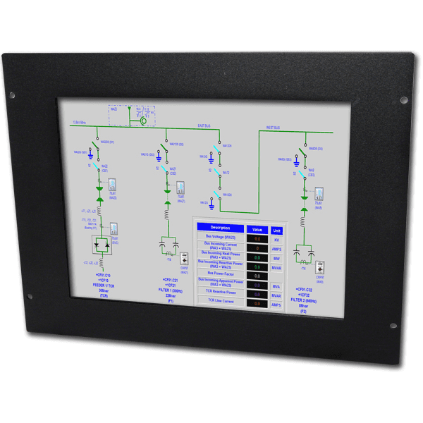 12,1″ Industrie-Monitor für Siemens Sinumerik 805