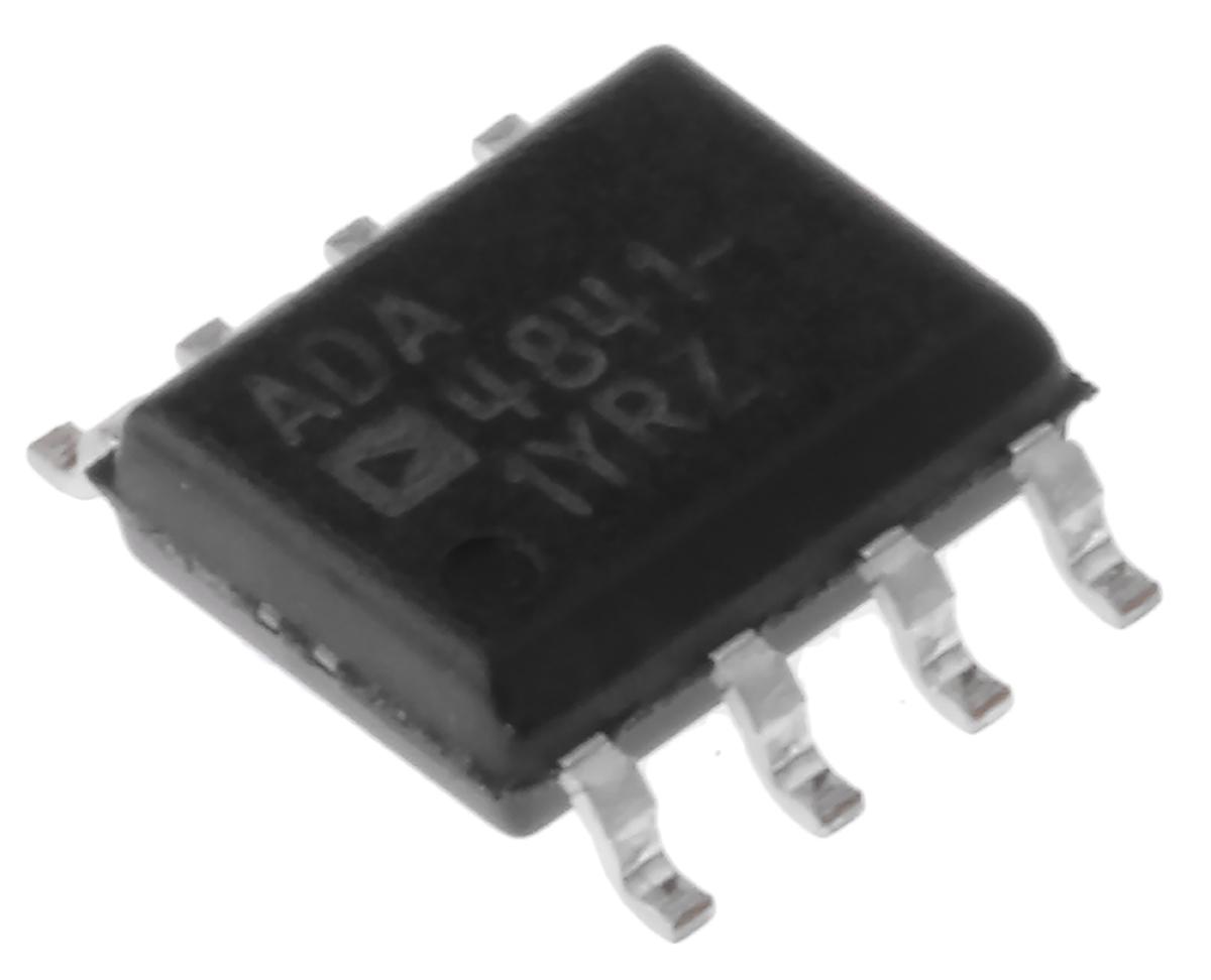 Produktfoto 1 von Analog Devices Operationsverstärker Rauscharm SMD SOIC, einzeln typ. 2,7 → 12 V, 8-Pin