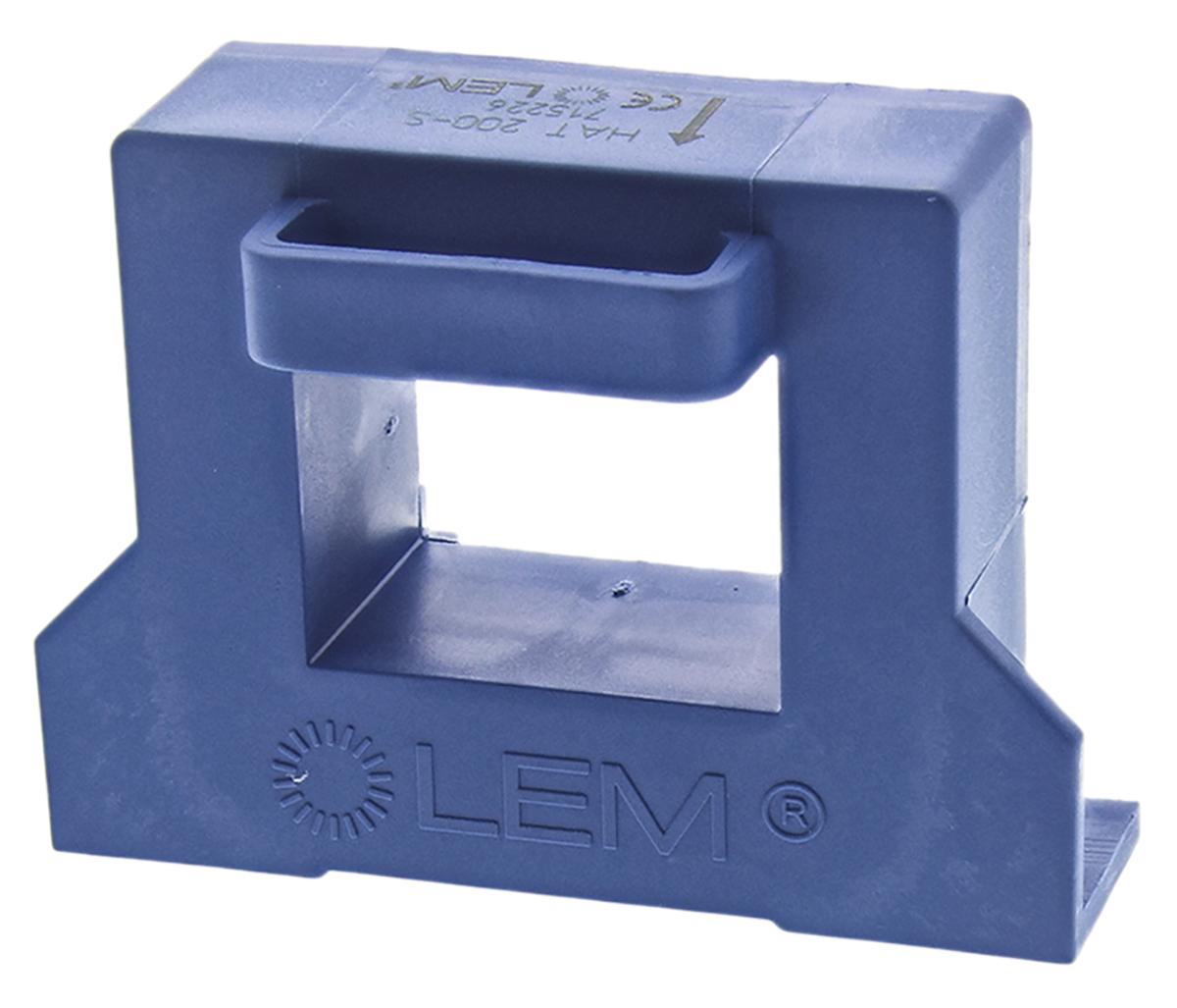 LEM HAT, 600:1 Stromwandler Hall-Effekt 600A, Leitermaß 40.5 x 30.5mm, 90mm x 10mm x 65mm