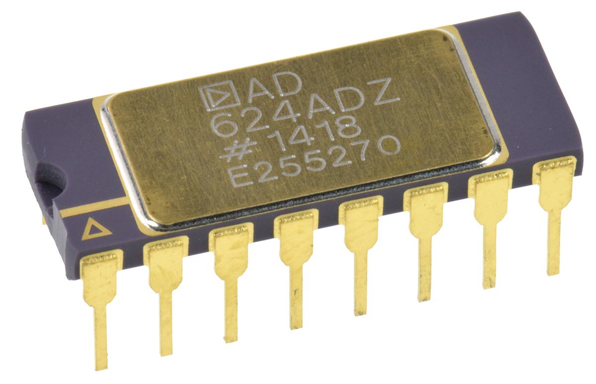 Produktfoto 1 von Analog Devices Instrumentenverstärker Dual CDIP THT 16-Pin ±15V Nein