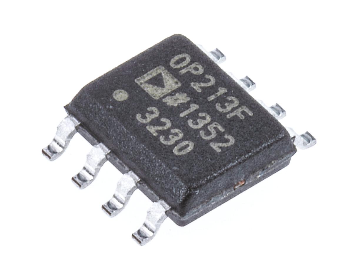 Analog Devices Operationsverstärker SMD SOIC, einzeln typ. 5 V, biplor typ. ±15V, 8-Pin