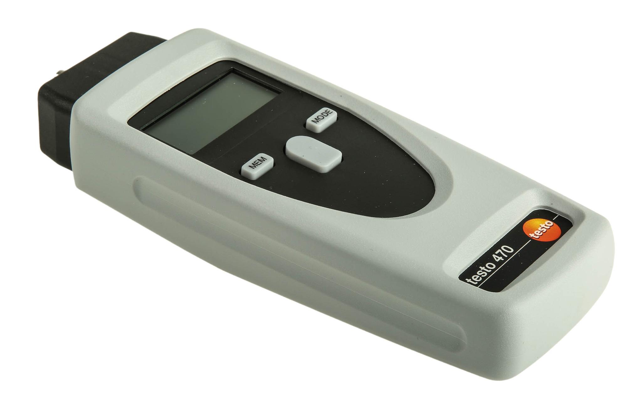 Produktfoto 1 von Testo 470 LCD Tachometer, 1U/min → 99999U/min, ±0,02 %