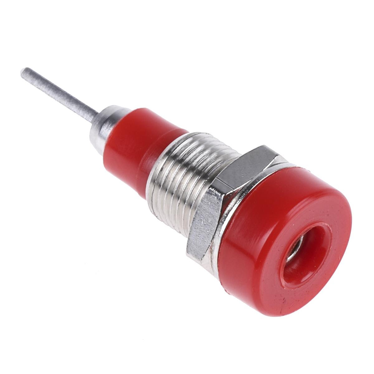 Stäubli 2mm Bananenbuchse Rot, 30 V, 60V dc / 10A Flachstecker