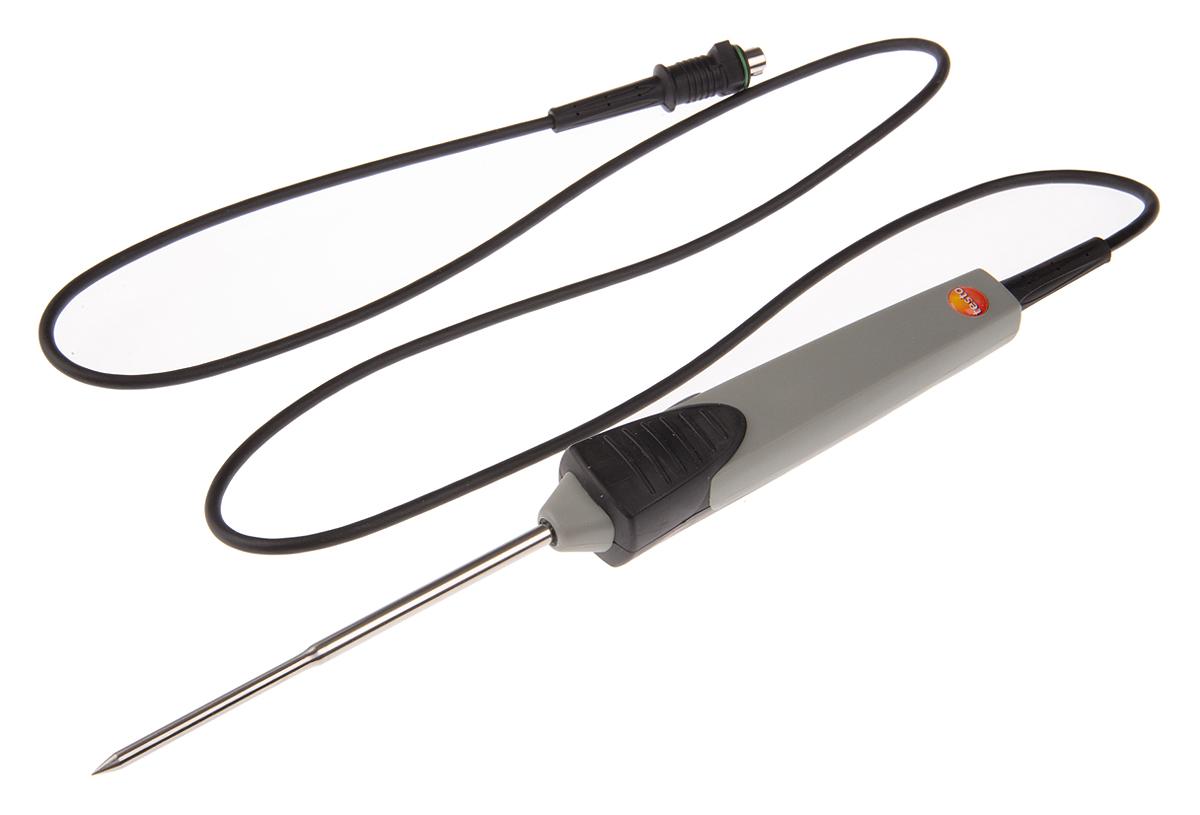 Testo Temperatursensor, NTC x 50 mm, 115 mm Einstechsonde, max.Temp +150 °C