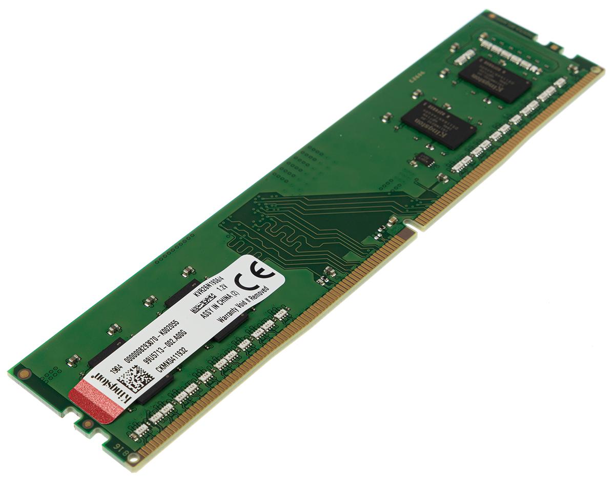 Produktfoto 1 von Kingston Arbeitsspeicher für Desktop, 4 GB, 2666MHz DDR4 DIMM PC4-2666