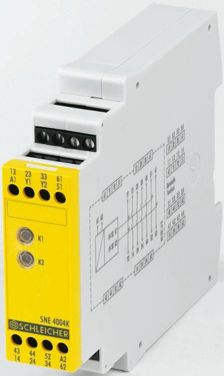 Produktfoto 1 von Wieland safeRELAY SNE 4004K Ausgangsmodul, 24 VAC/DC 4Schließer/3Öffner / 7 Ausgänge / 1,7 W