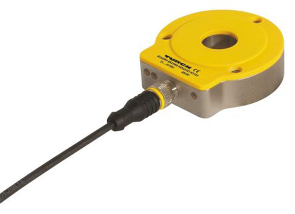 Produktfoto 1 von Turck Absolutwertgeber Induktiver Winkel, 12000U/min, 15 → 30 V dc, Analog Hohlwelle mit Ø 22mm Schaft