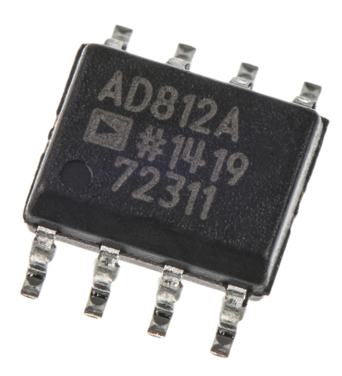 IC-Videoverstärker AD812ARZ, 2-Kanal 125V/μs SOIC, 8-Pin