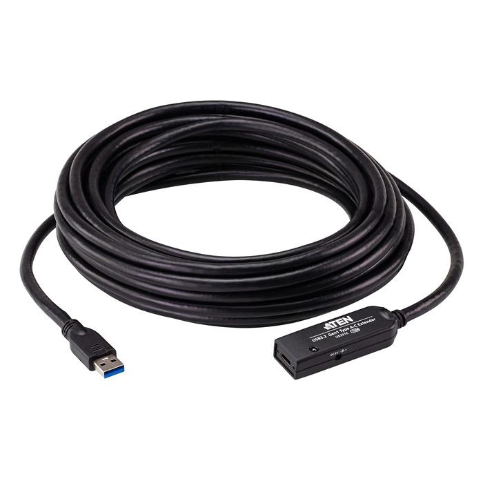 Produktfoto 1 von Aten USB-Kabel, USBA / USB C, 10m USB 3.2