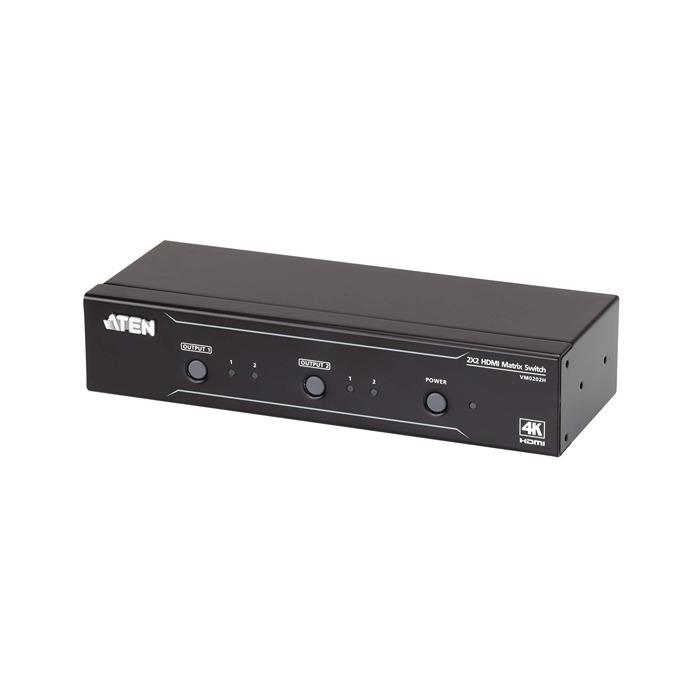 Produktfoto 1 von Aten Adapter 4096 x 2160, Ausgänge:1, In:HDMI, Out:HDMI, 2.7m Kabel