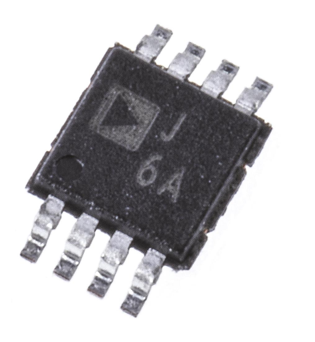 Produktfoto 1 von Operationsverstärker AD8310ARMZ, 3 V, 5 V Rail-to-Rail Input MSOP, 8-Pin