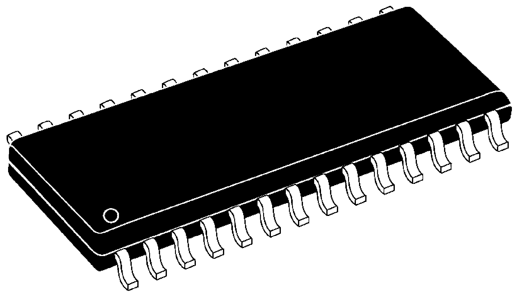 Produktfoto 1 von Analog Devices 12-Bit ADC AD9220ARZ, 10000ksps SOIC W, 28-Pin