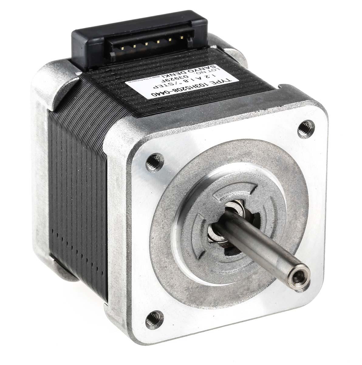 Produktfoto 1 von Sanyo Denki 103H5  Hybrid 1.8° Schrittmotor 24 V / 1,2 A 0.30Nm 6-adrig, 42 x 42mm Wellen-Ø 5mm