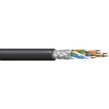 Produktfoto 1 von Belden DataTuff Ethernetkabel Cat.5e, 305m, Schwarz Verlegekabel SF/UTP, Aussen ø 6.5mm, Polyurethan