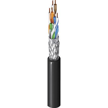 Belden DataTuff Ethernetkabel Cat.5e, 305m, Schwarz Verlegekabel U/UTP, Aussen ø 5.84mm, LLDPE