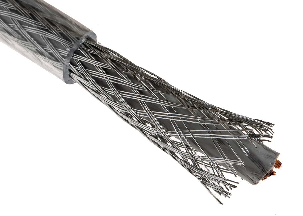 Produktfoto 1 von Belden SY Steuerkabel, 3-adrig x 1 mm Transparent / 10 A, 50m, 17 AWG, Stahl, galvanisiert