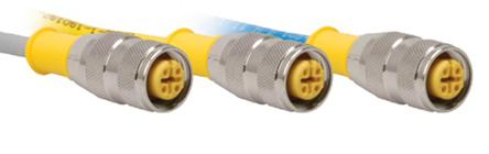 Turck konfektioniertes Sensorkabel 4-adrig Buchse / M12 Stecker, Länge 3m